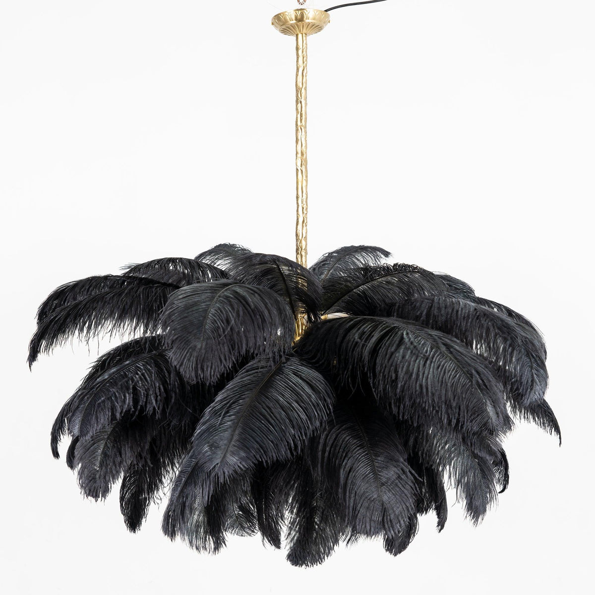 Ostrich Feather Chandeliers