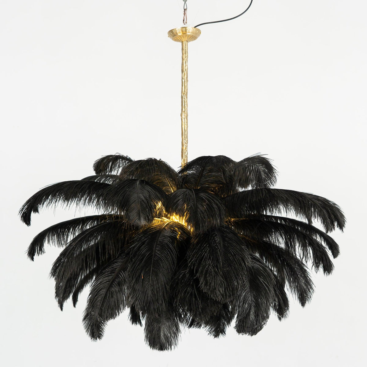 Ostrich Feather Chandeliers