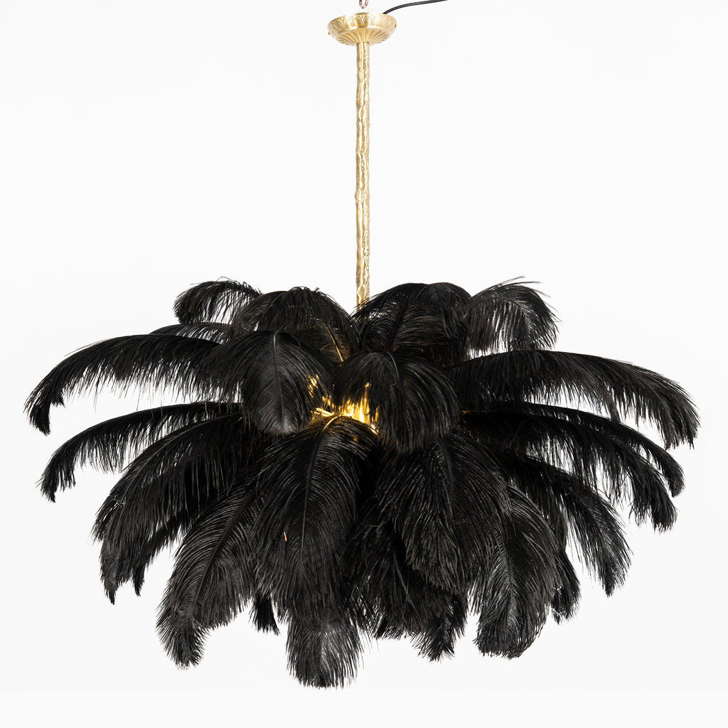 Ostrich Feather Chandeliers