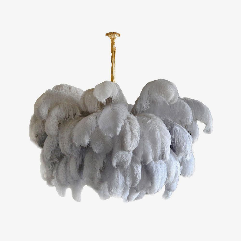 Ostrich Feather Chandeliers