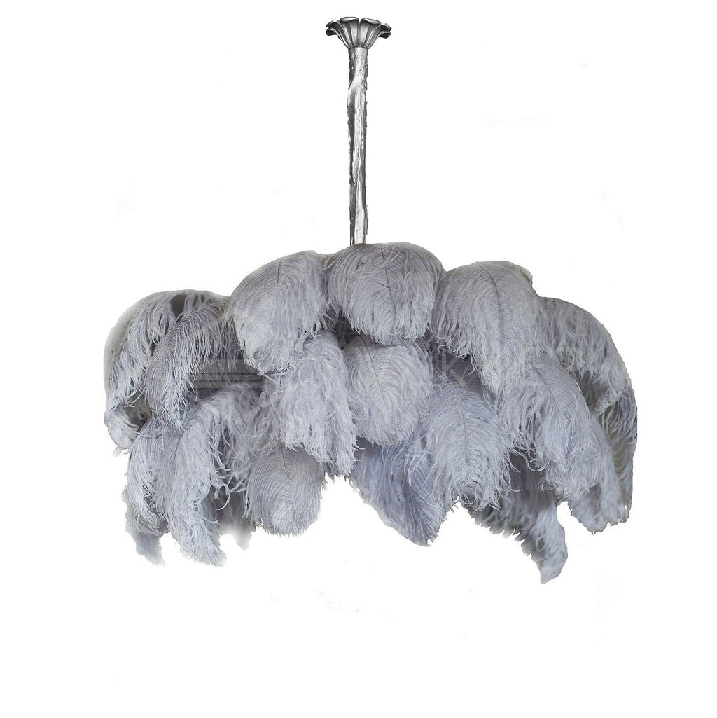 Ostrich Feather Chandeliers