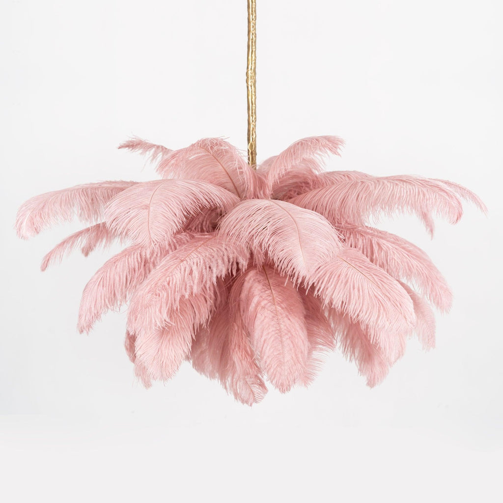 Ostrich Feather Chandeliers