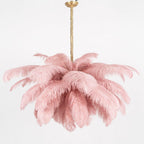 Ostrich Feather Chandeliers