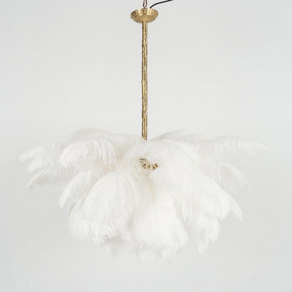 Ostrich Feather Chandeliers