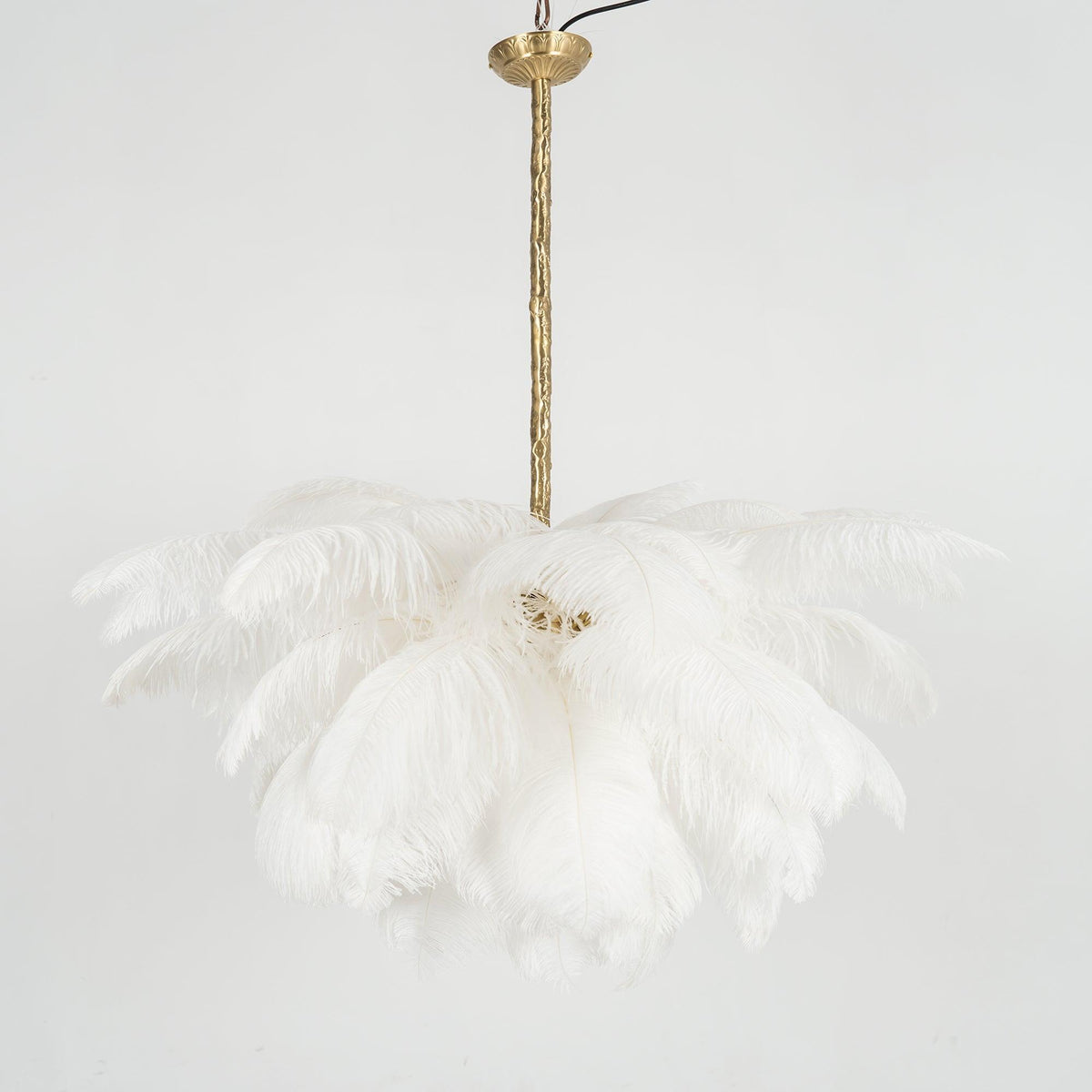Ostrich Feather Chandeliers