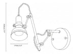 Otto Crane Wall Lamp