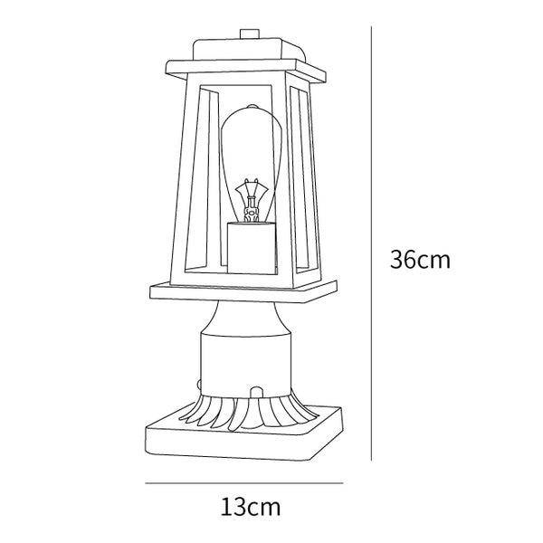 Outdoor Lantern Post Lights