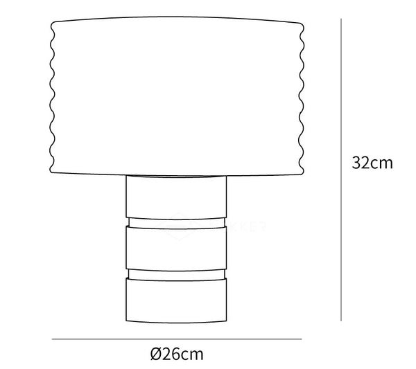 Outela Alabaster Table Lamp