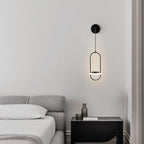 Oval Brass Wall Light