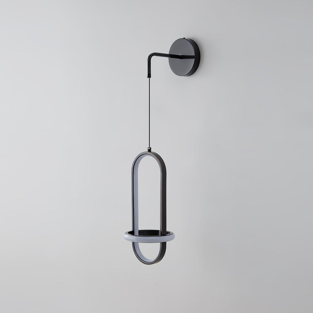 Oval Brass Wall Light