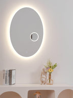 Oval Mirror Light