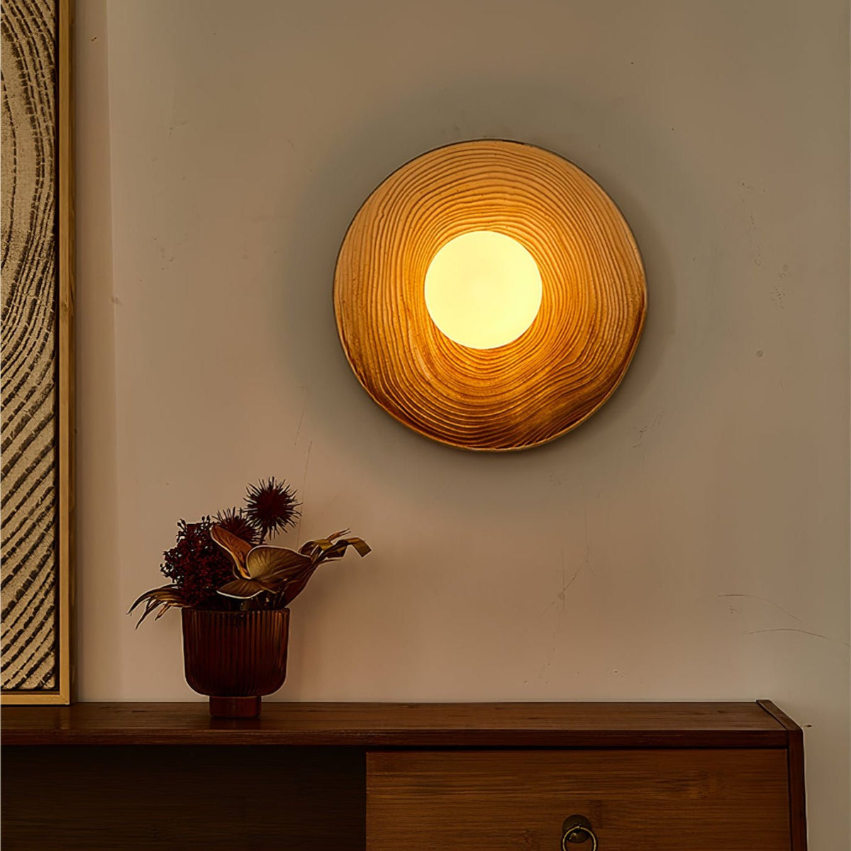 Ovalo Ceramic Sconce