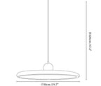 Ovalo Grain Pendant Light