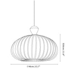 Ovola Pleated Pendant Light