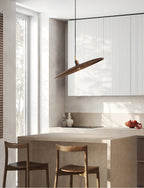 Disc Wooden Pendant Lamp