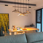 Disc Wooden Pendant Lamp