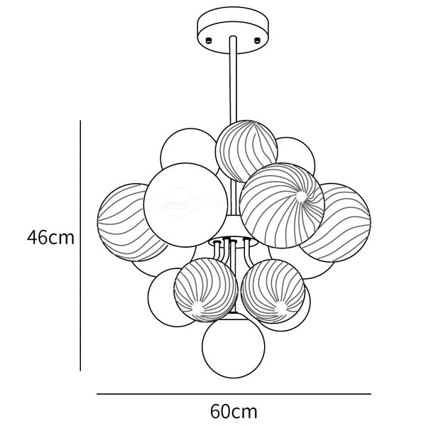 Pallocino Chandelier