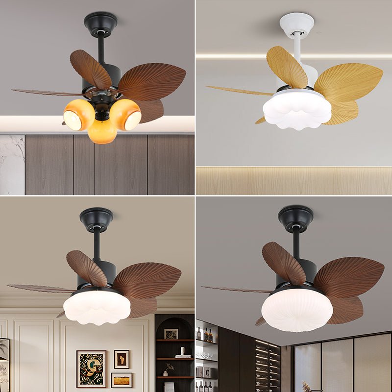 Palm Bloom Ceiling Fan Light