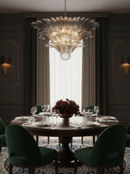 Palm Grove Murano Chandelier