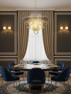 Palm Grove Murano Chandelier