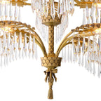 Palmera Brass Chandelier