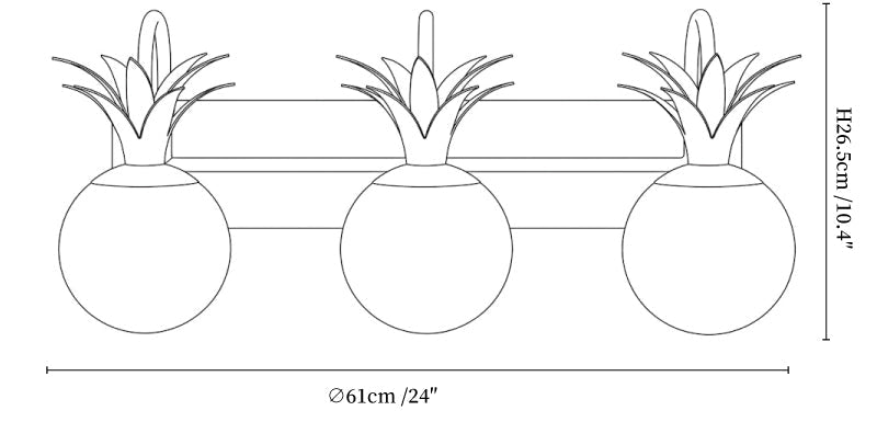 Palmera Spanish Alabaster Wall Sconce