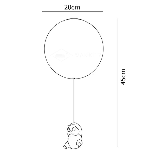 Panda Ceiling Lamp
