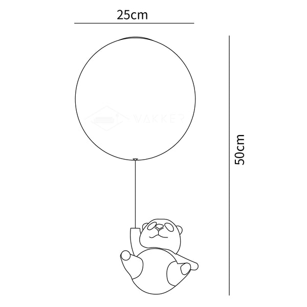 Panda Ceiling Lamp