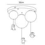 Panda Ceiling Lamp