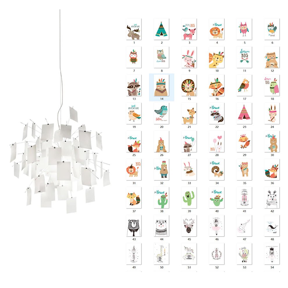 Paper Chandelier
