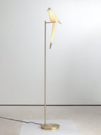 Paper Crane Bird Floor Lamp