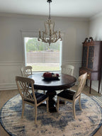 Parrotuncle Wooden Candle Chandelier