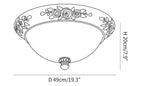 Pastoral Bowl Ceiling Light