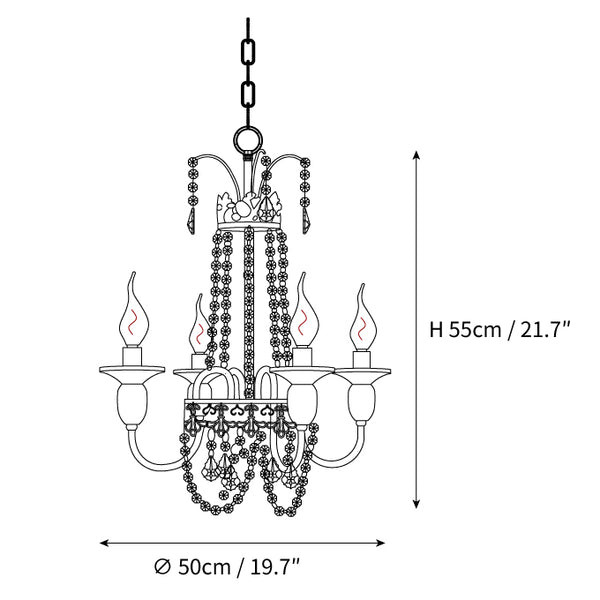 Pavia Chandelier