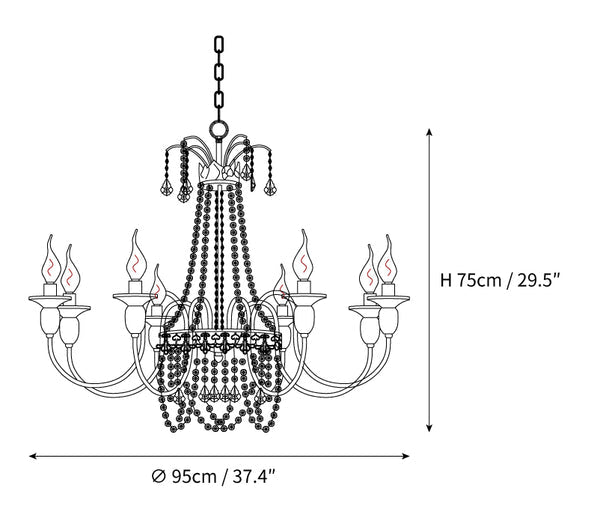 Pavia Chandelier