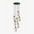 Pavilion Alabaster Cluster Chandelier