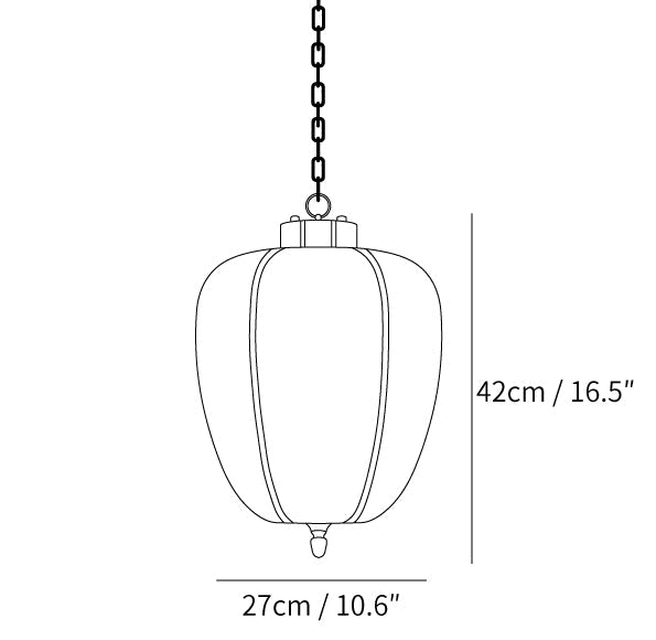 Peaches Outdoor Pendant Light