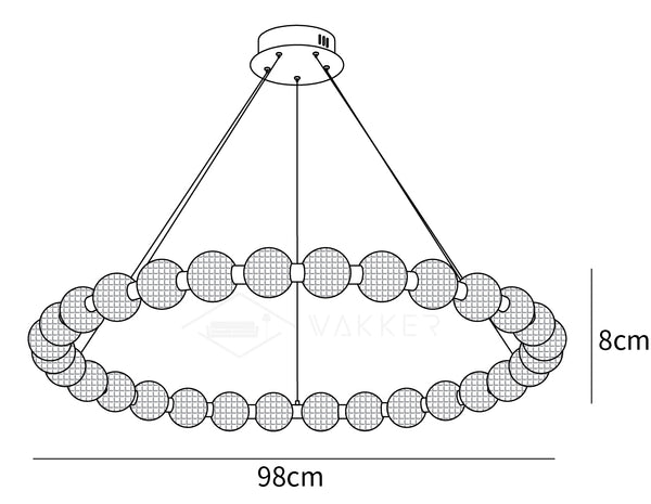 Pearl Chandelier