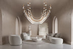Pearl Curtain Customize Chandelier