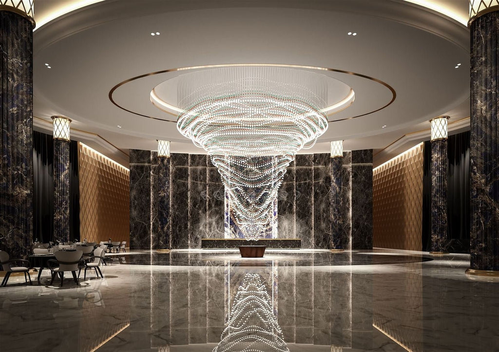 Pearl Curtain Customize Chandelier