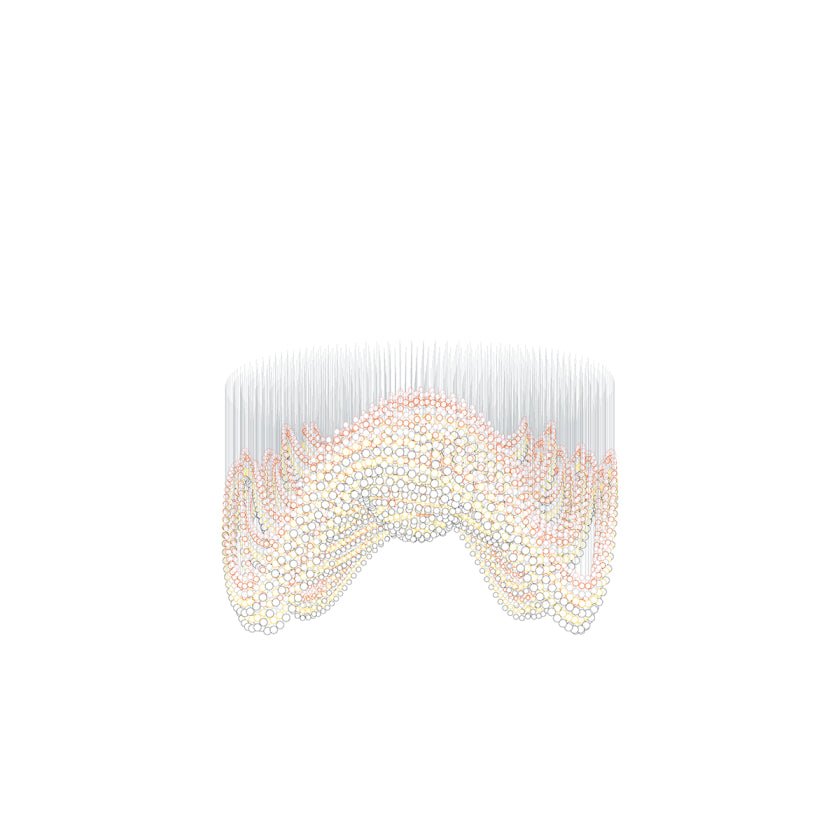 Pearl Curtain Customize Chandelier