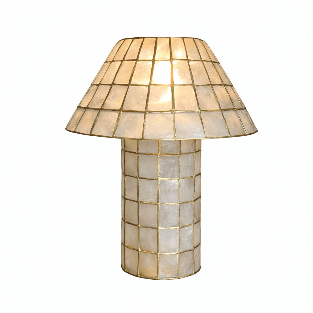 Pearl Mosaic Table Lamp