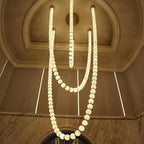 Pearl Necklace Balls Chandelier