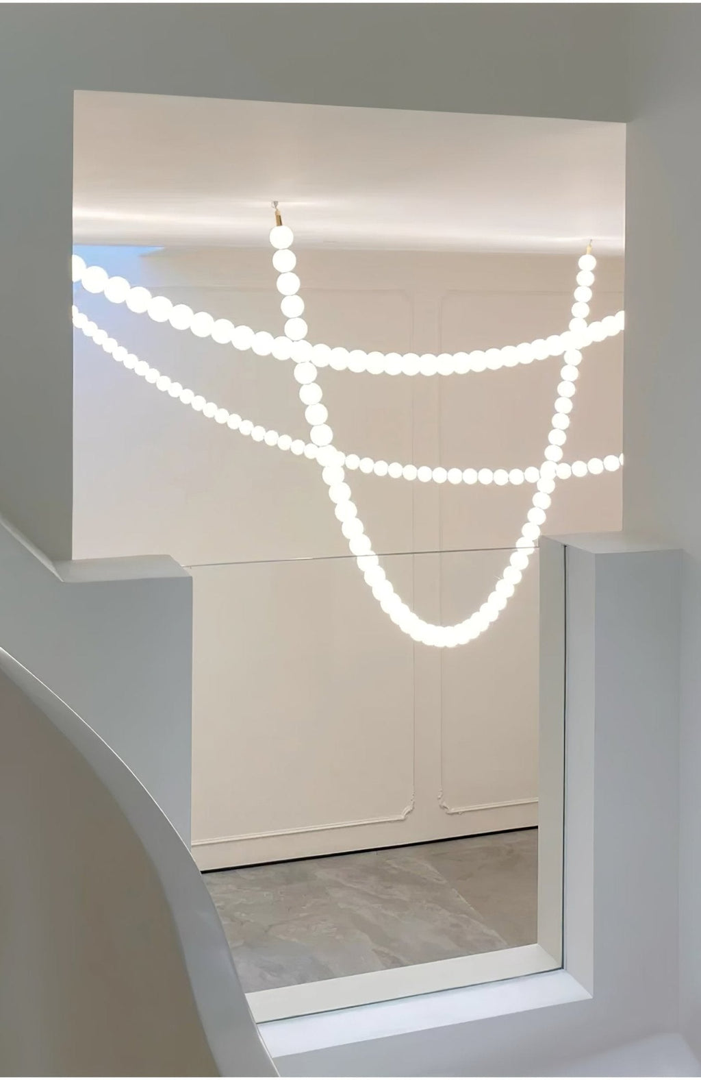 Halti Necklace Acrylic Chandelier