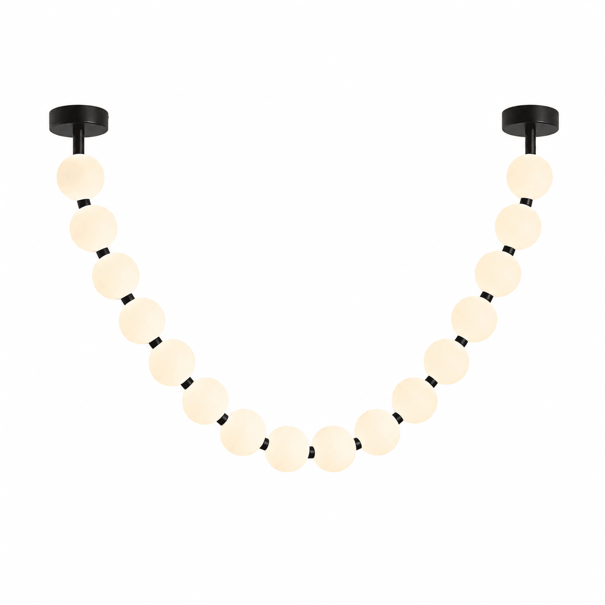 Pearl Necklace Balls Chandelier