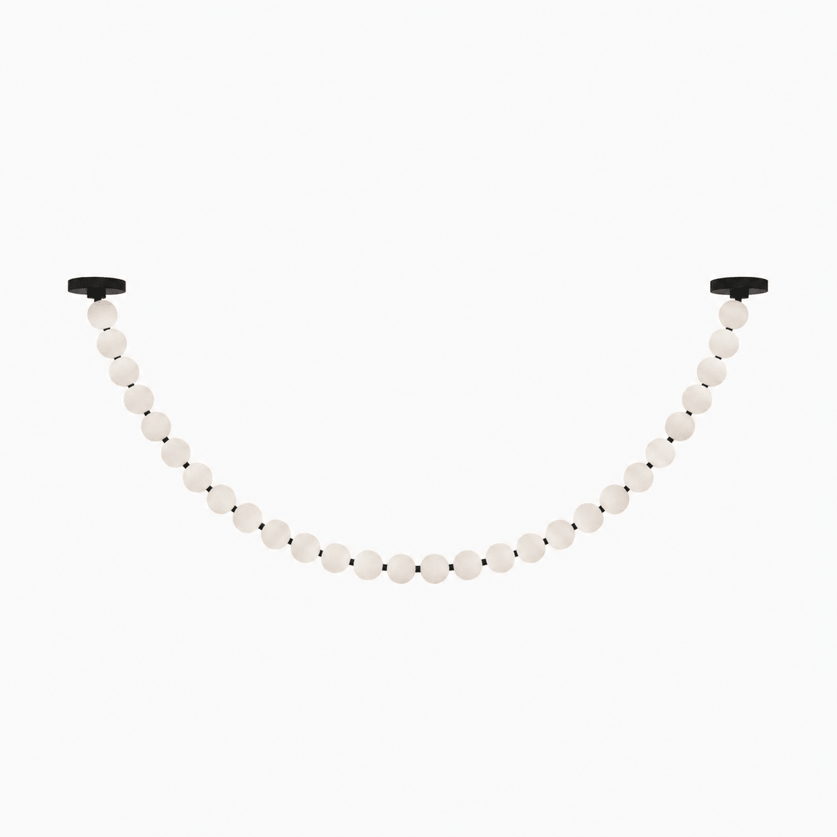 Pearl Necklace Balls Chandelier