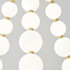 Acrylic Pearl Necklace Chandelier