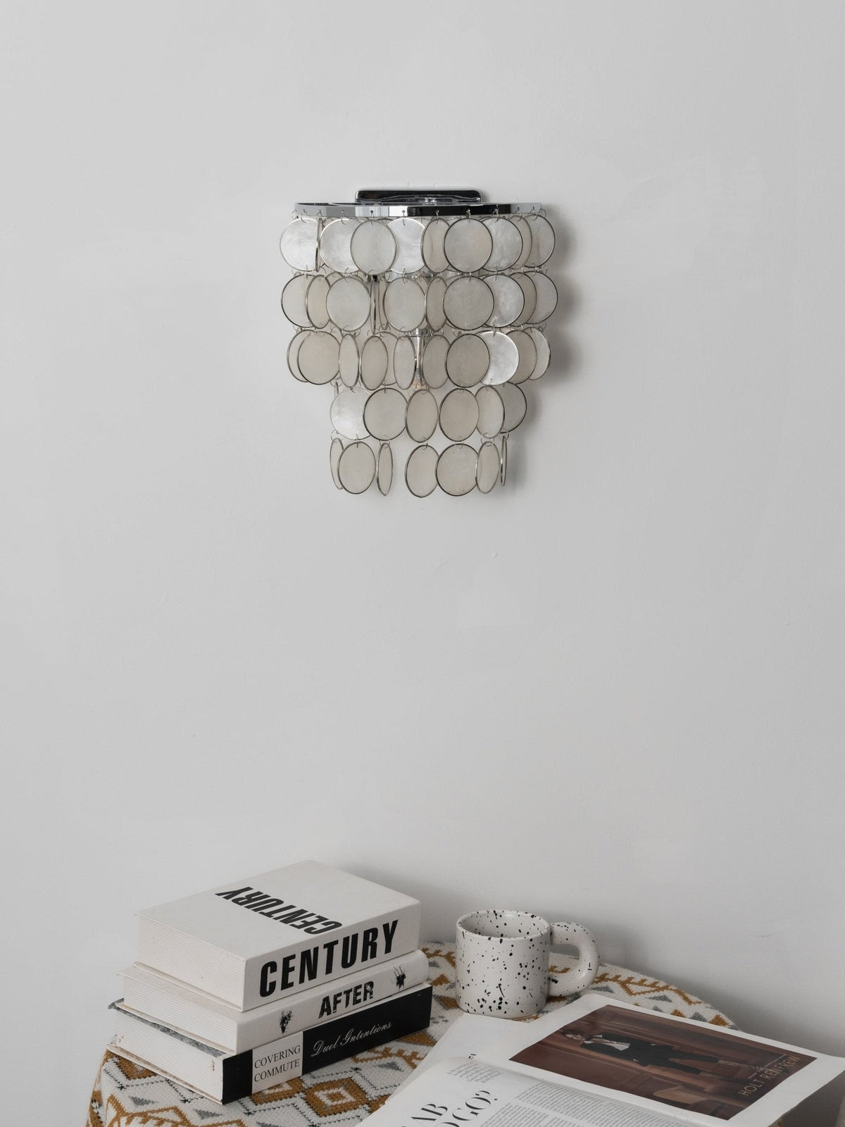 Pearl Shell Wall Lamp