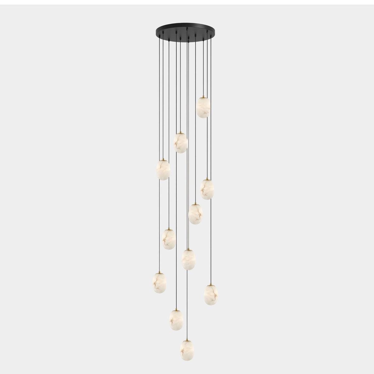 Pebble Alabaster Pendant Lamp