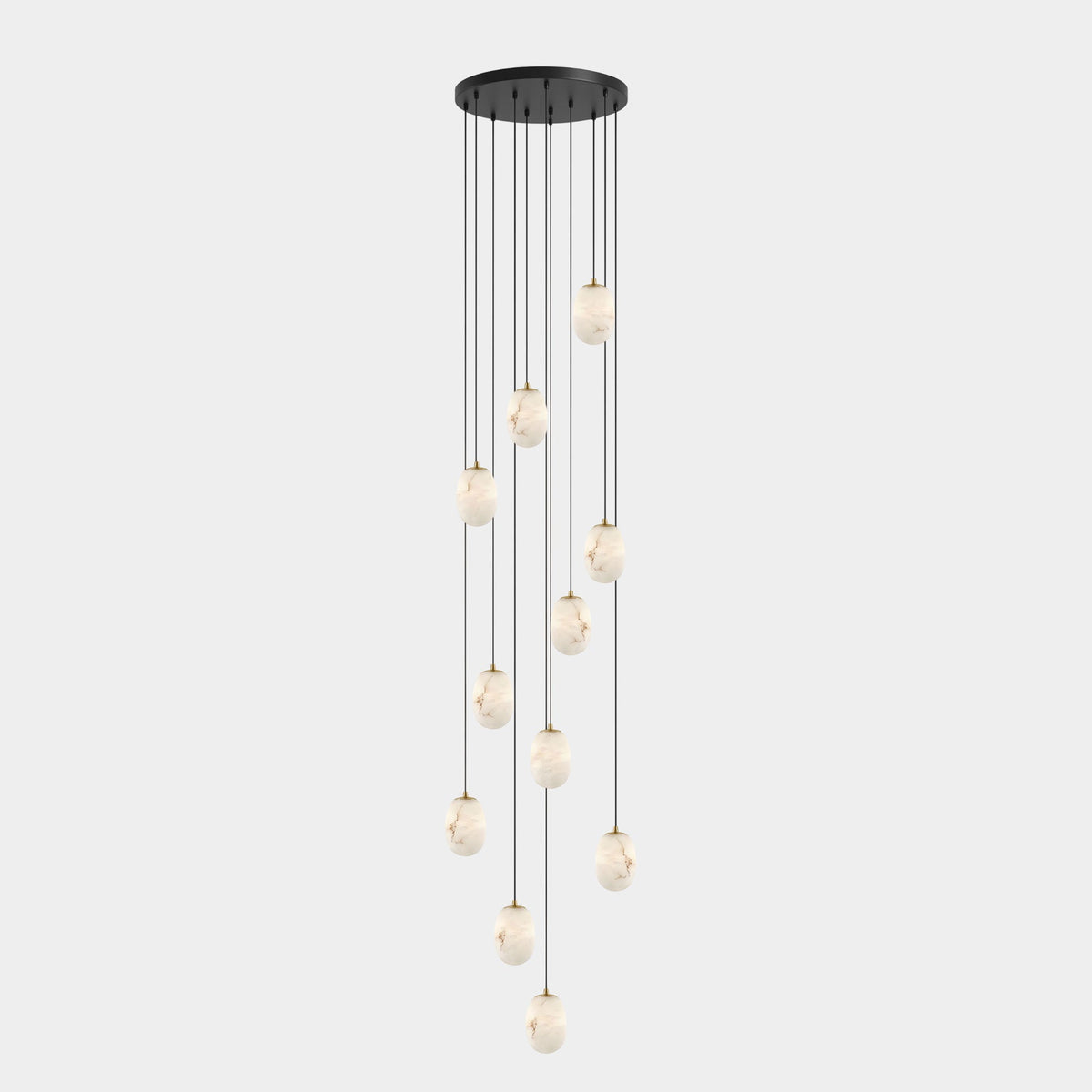 Pebble Alabaster Pendant Lamp